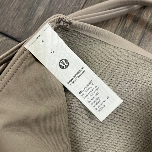 Lululemon Like a Cloud Bra *Light Support, B/C Cup Warm Ash Grey - Picture 8 of 10